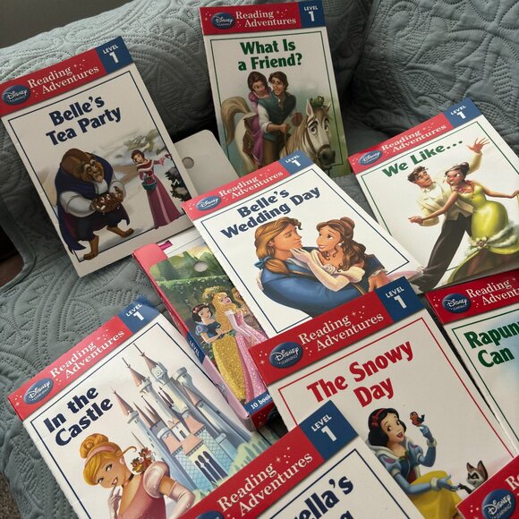 Disney Reading Level 1 Disney Princess Stories for Beginning Readers 10 Book Set - Picture 5 of 6